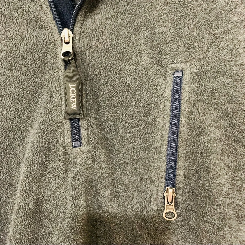 J CREW•Full Zip Polartec Fleece Jacket